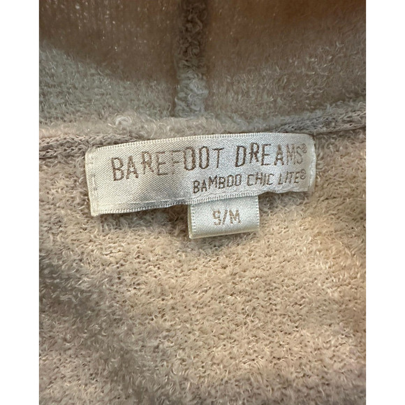 Barefoot Dreams Cozychic Lite Island Wrap Cardigan 436 Tan Stone Small Medium - Picture 6 of 11